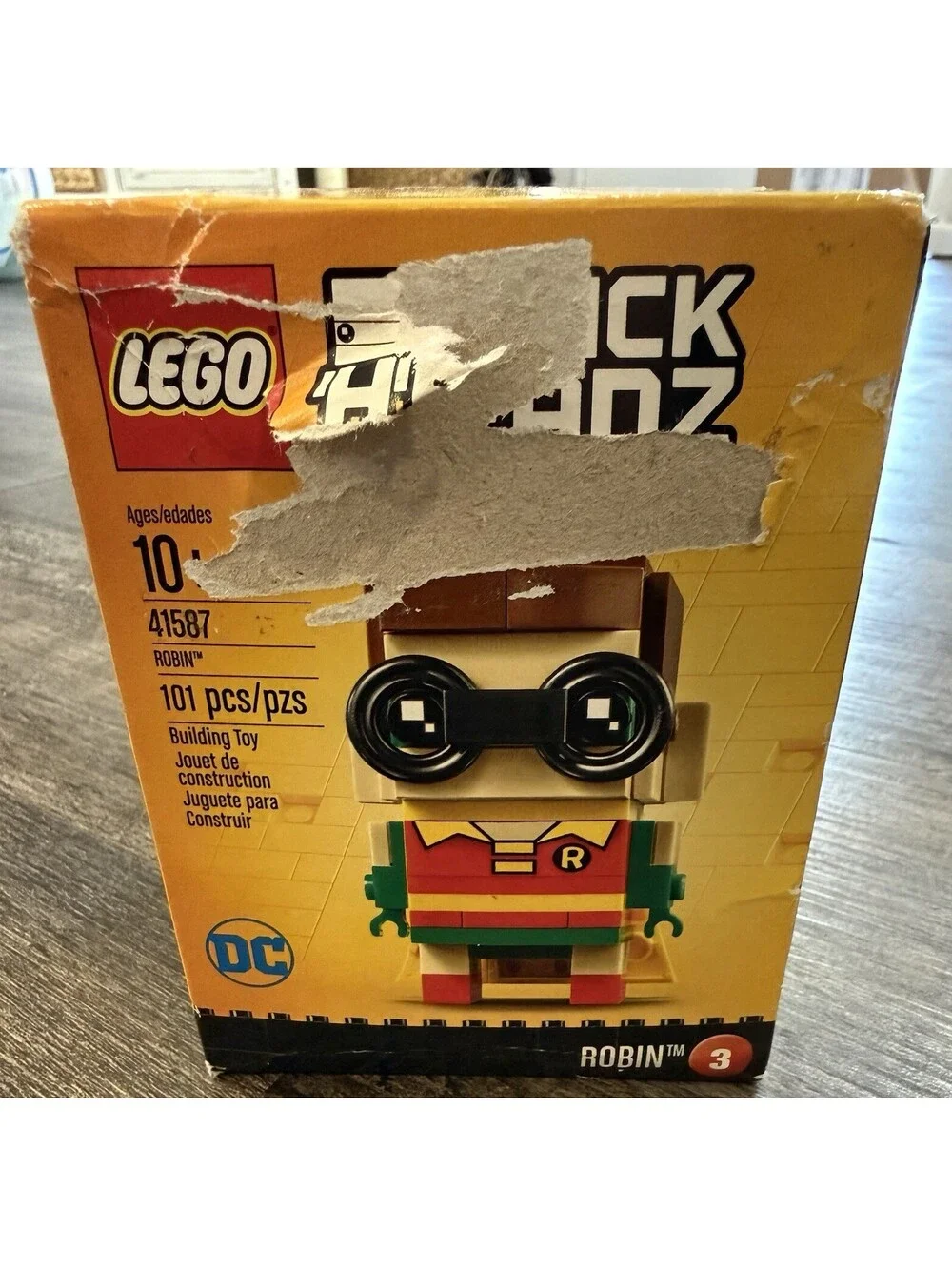 Lego Brick Heads Robin DC Comics Superhero 101 Pcs #41587 NIB